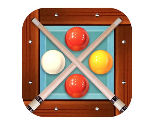 BB 당구 (BB Carom Billiard) 아이폰 게임 아이콘